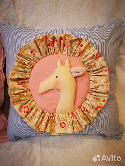 Подушки в детскую в стиле тильда