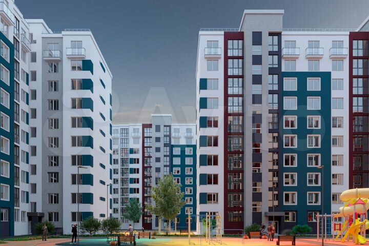 2-к. квартира, 62,3 м², 5/10 эт.