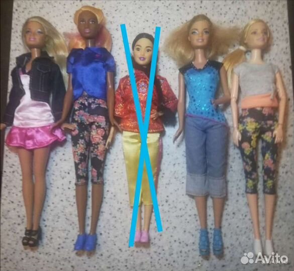 Куклы барби 90х и современные
