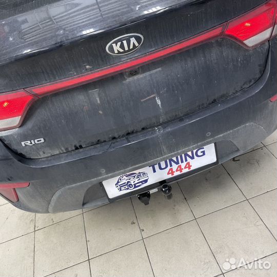 Фаркоп на Hyundai Solaris (Kia Rio)