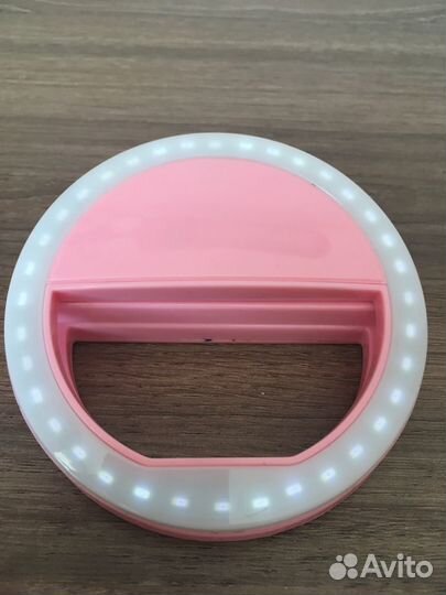 Кольцевая лампа для селфи на телефон