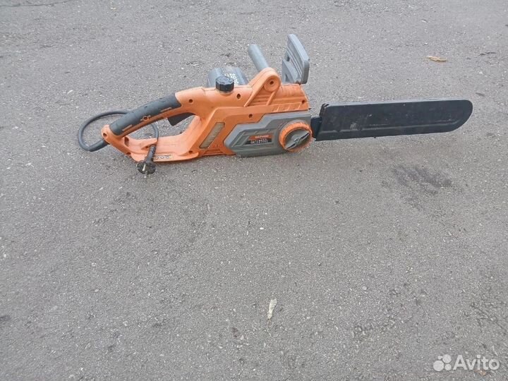 Электро пила цепная бу