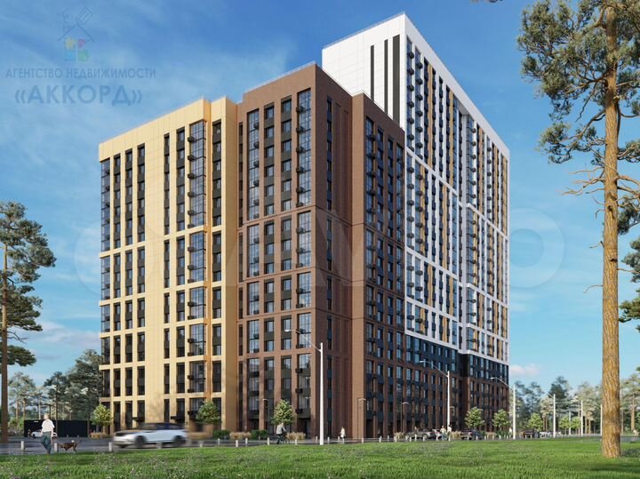 2-к. квартира, 76,6 м², 14/17 эт.