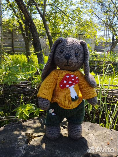 Вязаные игрушки ручной работы