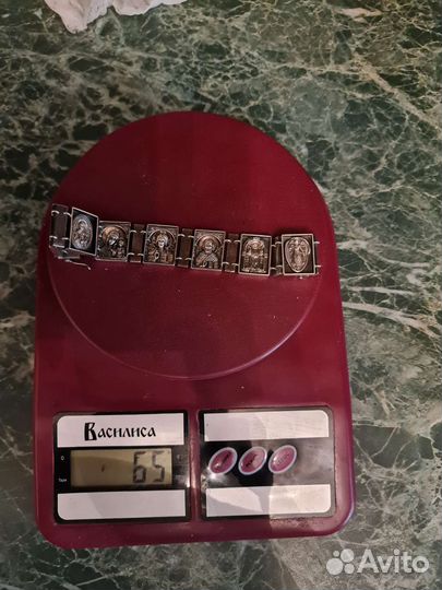 Браслет серебро 925
