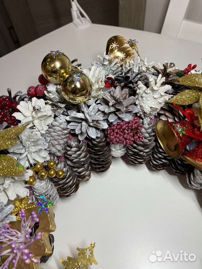 Рождественский венок эксклюзив