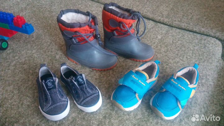 Обувь (р.24) для мальчика (резиновые сапоги, кросс