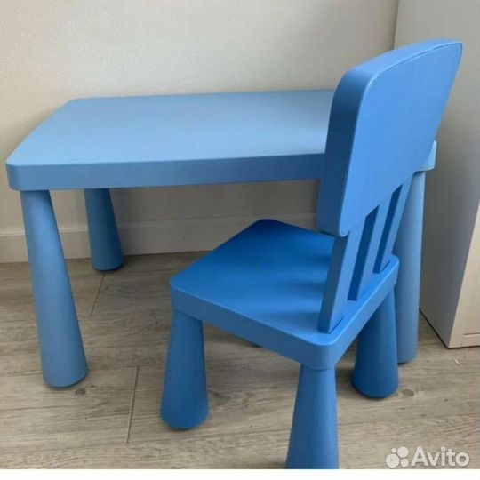Детский стол и стул икея