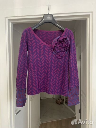 Кофта с розой