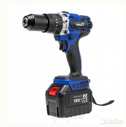 Шуруповерт-электробур 18V 6A (HS-LB176) Helios