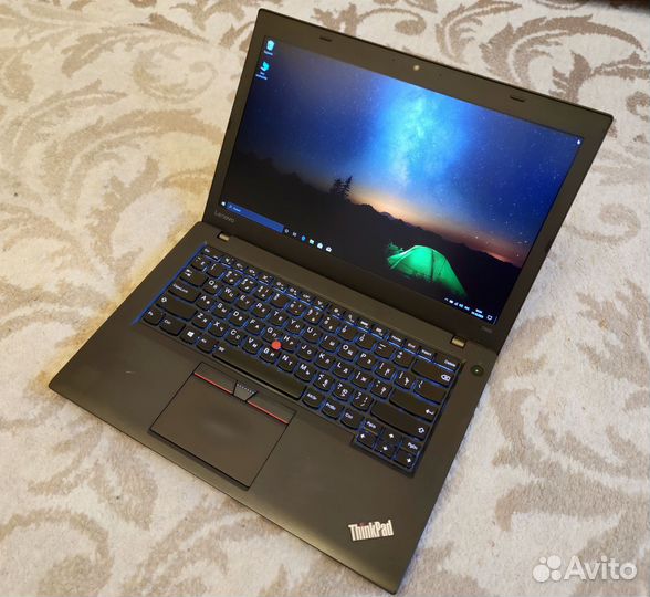 Мощный Lenovo Thinkpad t460 i5/8gb/SSD480gb