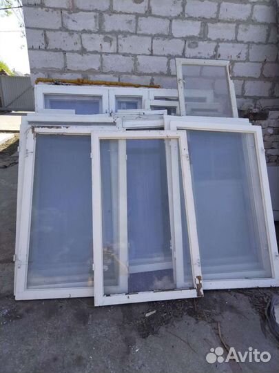 Окна лоджия бу