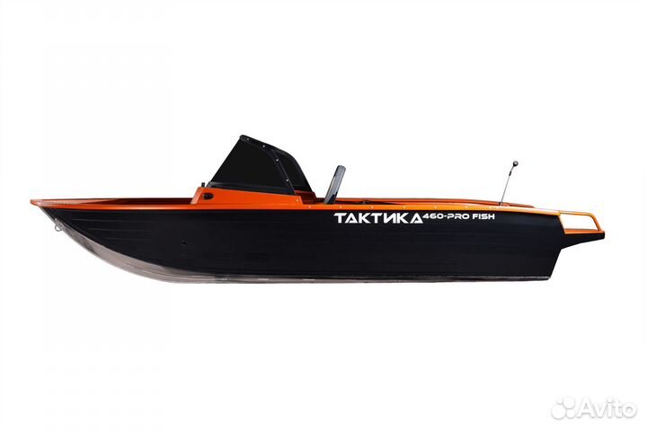 Алюминиевая лодка Тактика 460 Pro Fish