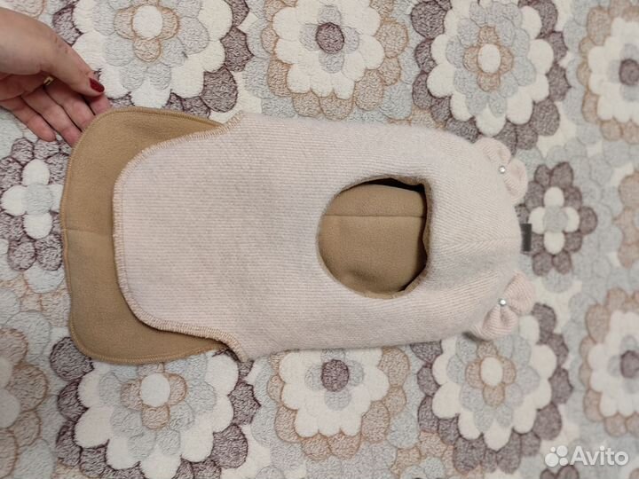 Шлем зимний из ангоры