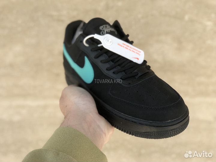 Кроссовки Nike Air Force 1 Low Tiffany Black