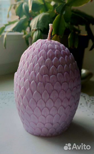 Свеча Дракон из эко воска