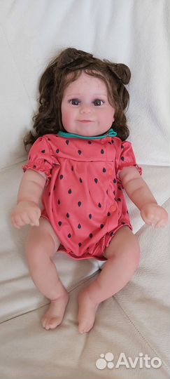 Кукла реборн силиконовая девочка