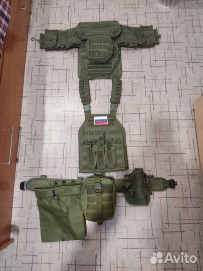 Бронежилет + боевой пояс