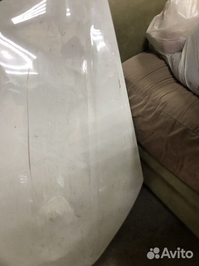 Капот фольксваген поло белый