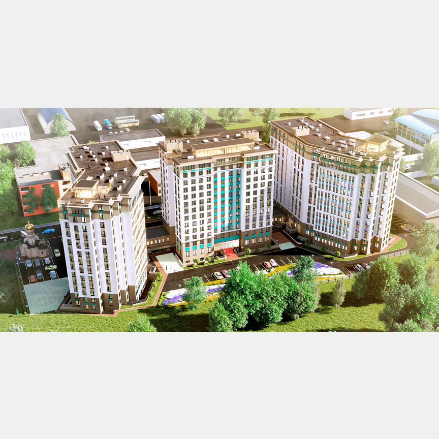 1-к. апартаменты, 30,9 м², 13/13 эт.