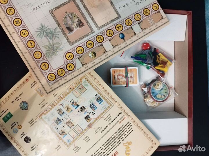 Настольная игра Вокруг света за 80 дней