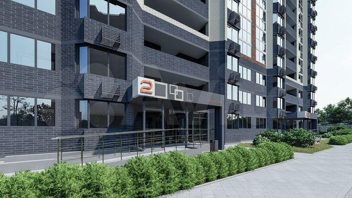 2-к. квартира, 71,5 м², 11/18 эт.