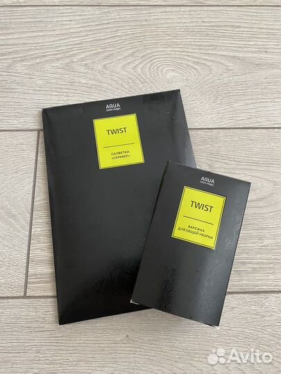 Салфетка и варежка twist greenway