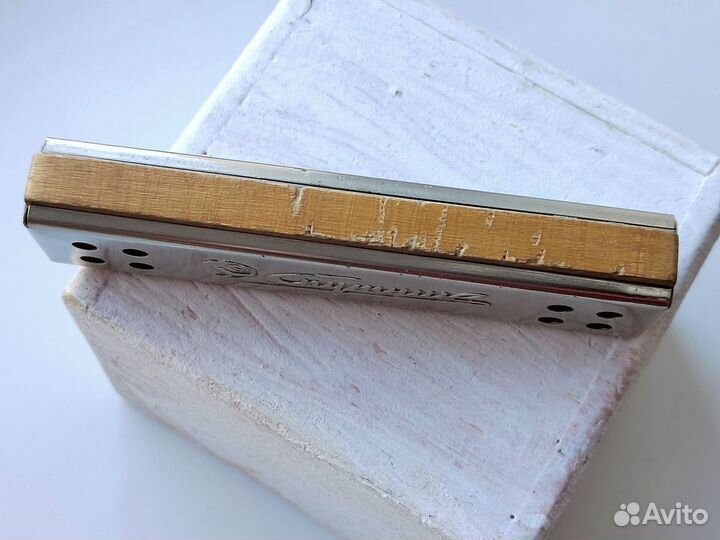 Губная гармошка винтажная СССР