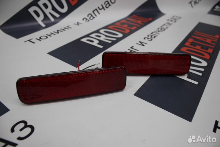 Диодные катафоты в задний бампер для LADA 2111