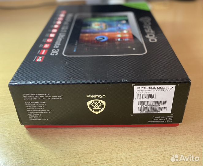 Планшет prestigio multipad 10.1