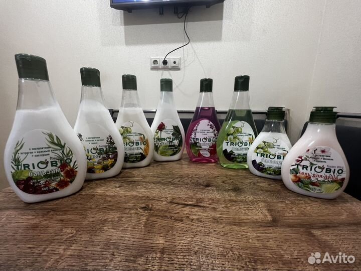 Шампунь и бальзам для волос