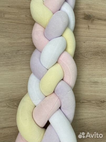 Косичка бортик в кроватку