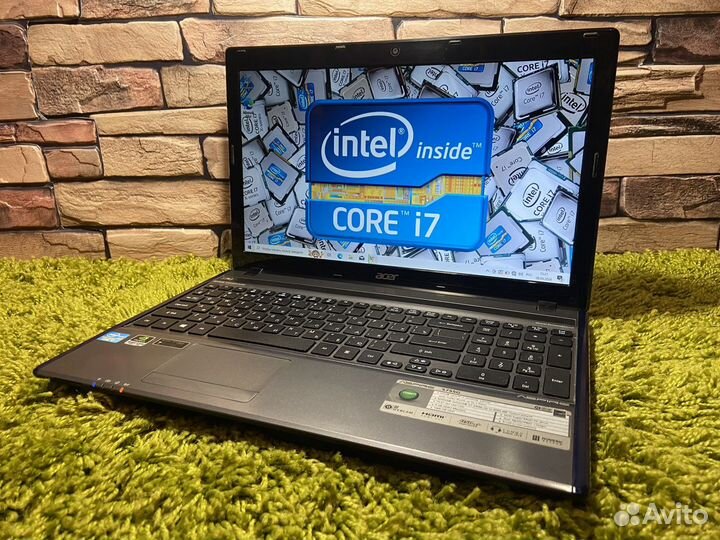 Мощный 8-ядерный Acer Core i7-2630 8Gb 256Gb SSD