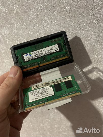 Оперативная память ddr3 sodimm, 3 gb