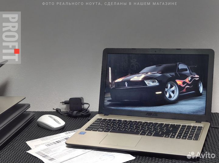 Быстрый Ноутбук Asus x540 SSD