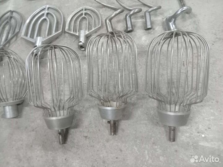 Венчики, лопатки, дежи, насадки для миксеров