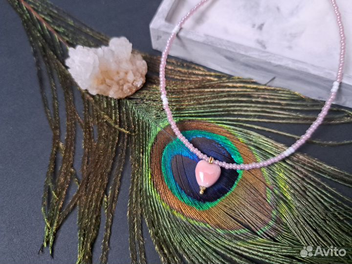 Чокер из бисера