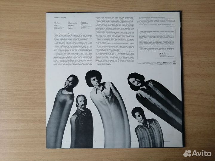 LP Weather Report Weather Report Japan 1971 NM+