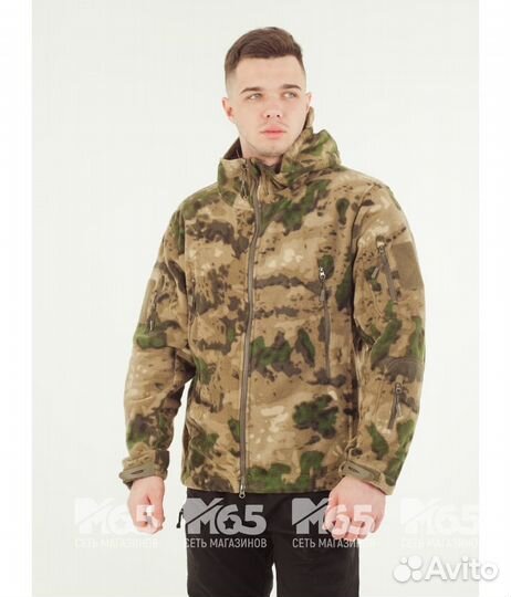 Кофта флисовая с капюшоном разные цвета