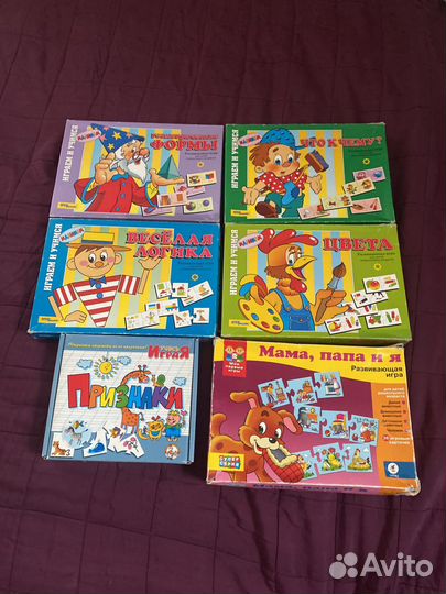 Развивающие игры для детей с 3 лет