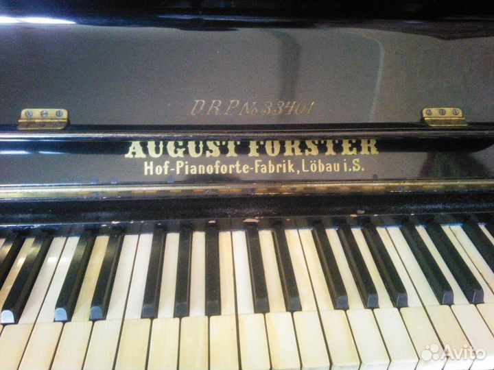 Пианино august förster