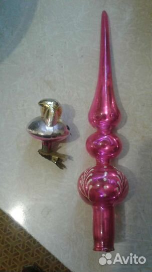 Елочные игрушки СССР