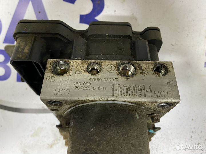 Блок абс Логан 2