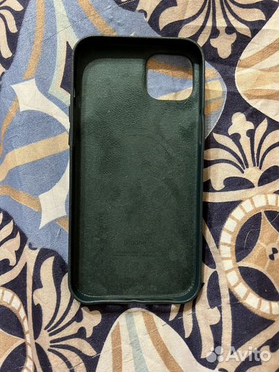 Чехол на iPhone 14 Plus Leather