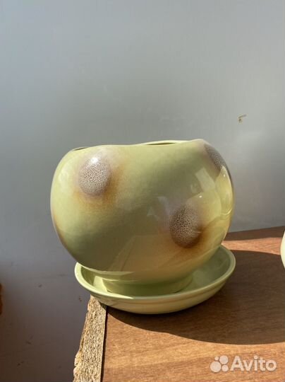 Набор керамических горшков