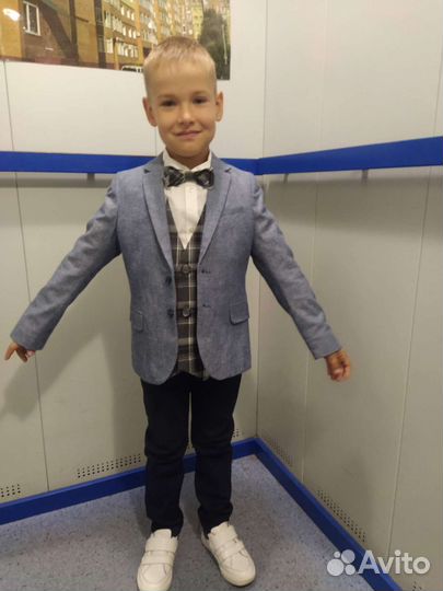 Пиджак H&M и рубашка