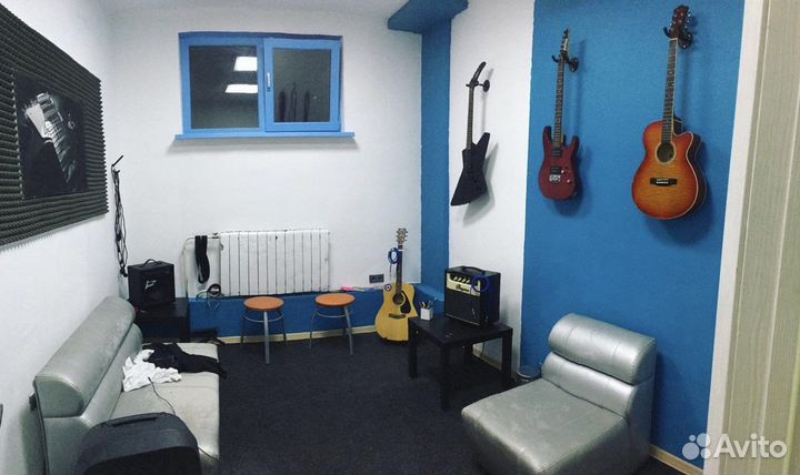 Уроки гитары/вокала/барабанов/фортепиано