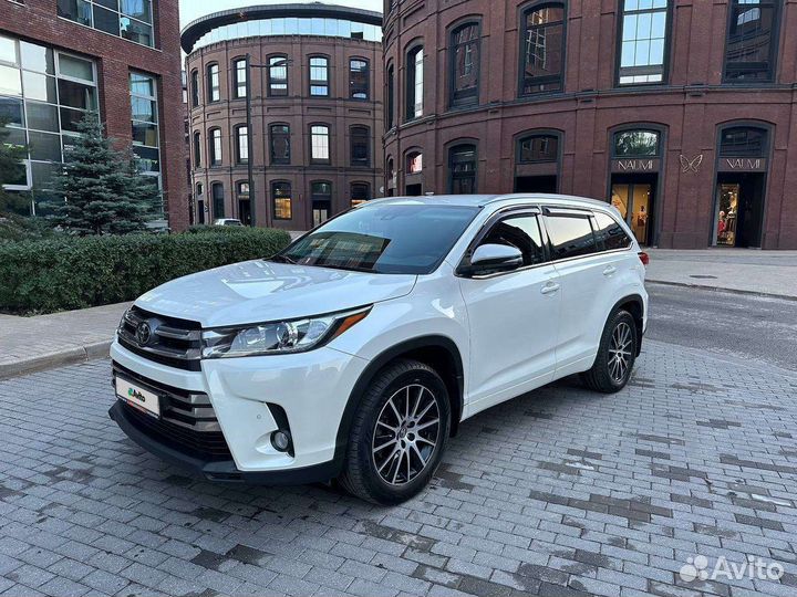 Toyota Highlander 3.5 AT, 2019, 145 000 км