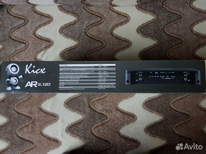 Автомобильный усилитель Kicx AR 2.120