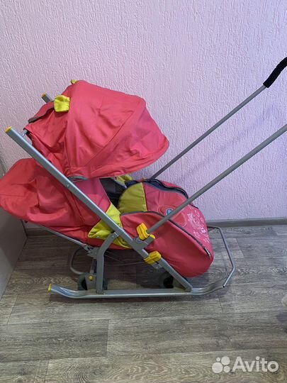 Коляска санки